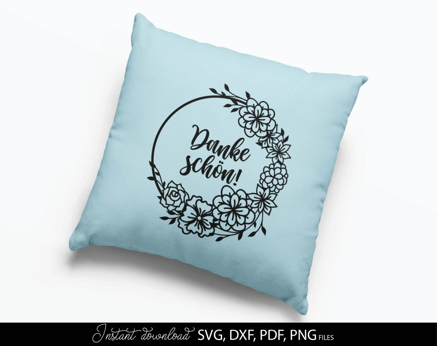 17 German plotter files Thank You signs bundle. SVG, PNG, DXF, EPS files included. Use for cutting from vinyl, sublimation or laser cut files. Compatible with Cricut, Silhouette or other equipment. Buy now for a good price and enjoy!