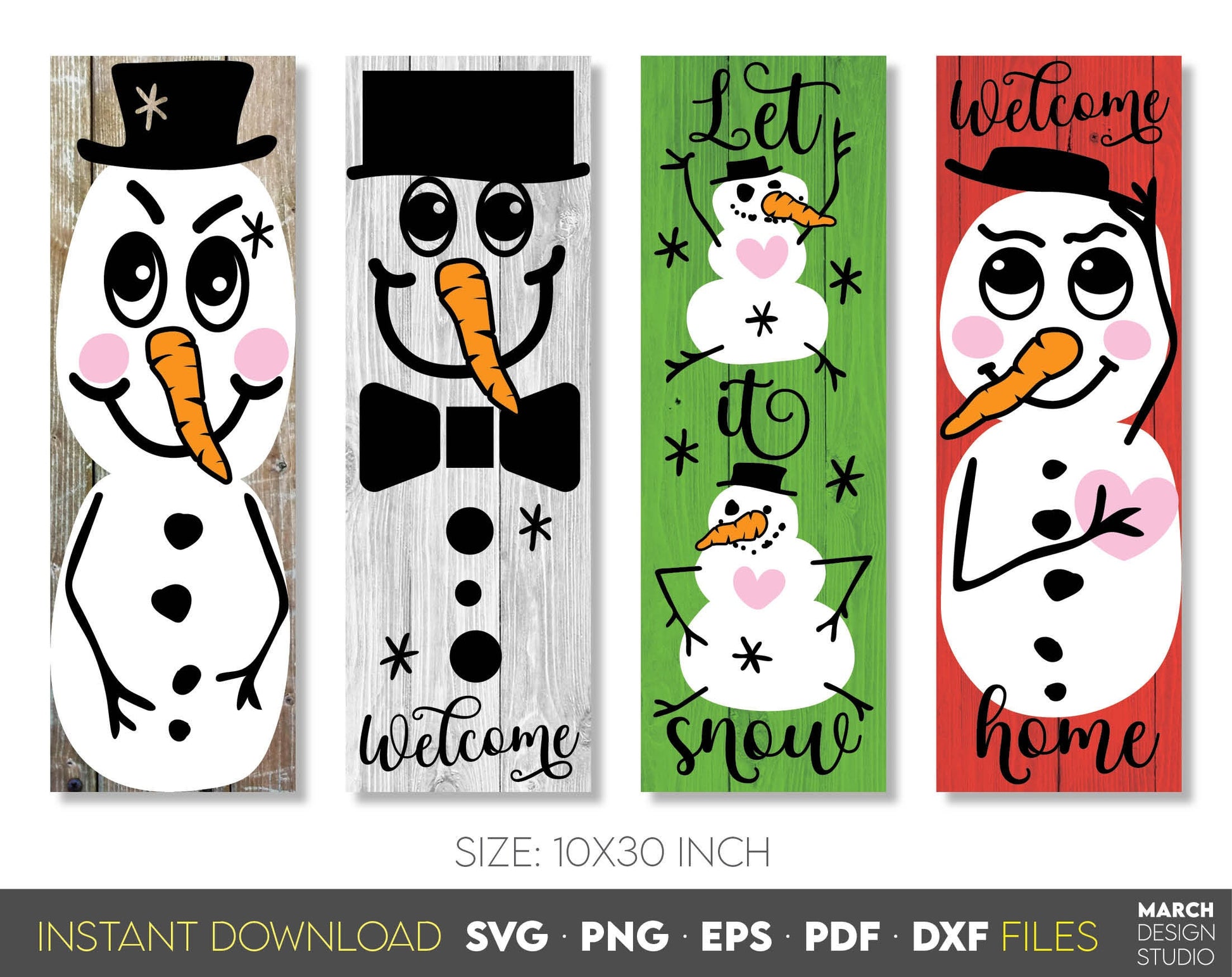 Snowman faces and silhouette for Your Christmas or New Years eve projects. Use for cutting form vinyl, sublimation or laser cut projects. SVG, PNG, DXF, EPS and JPG files included. Compatible with Cricut, Silhouette, Glowforge and other equipment.