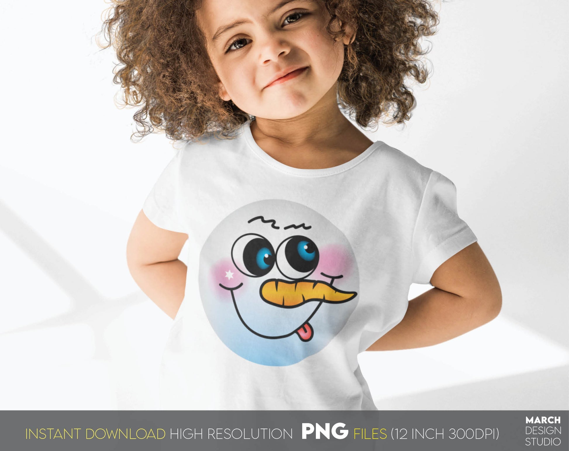 Snowman face PNG bundle for Your Christmas sublimation projects. Buy now and enjoy!