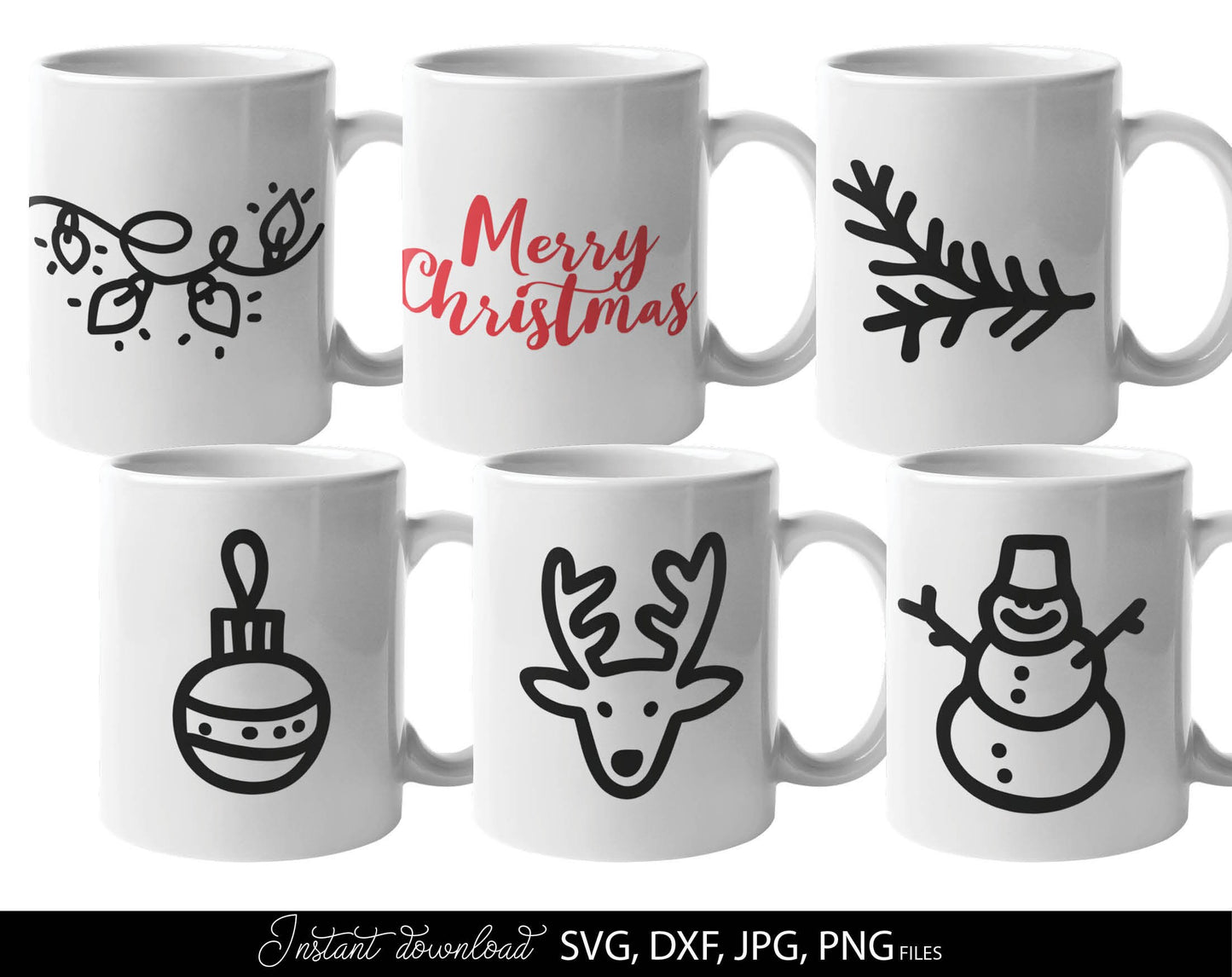 German Frohe Weihnachten plotter file svg, png, dxf, jpg designs bundle for You Christmas evening ornaments. Use for cutting from vinyl, sublimation or laser cut projects. Cut from vinyl, or use for sublimation as well. Buy now and enjoy!