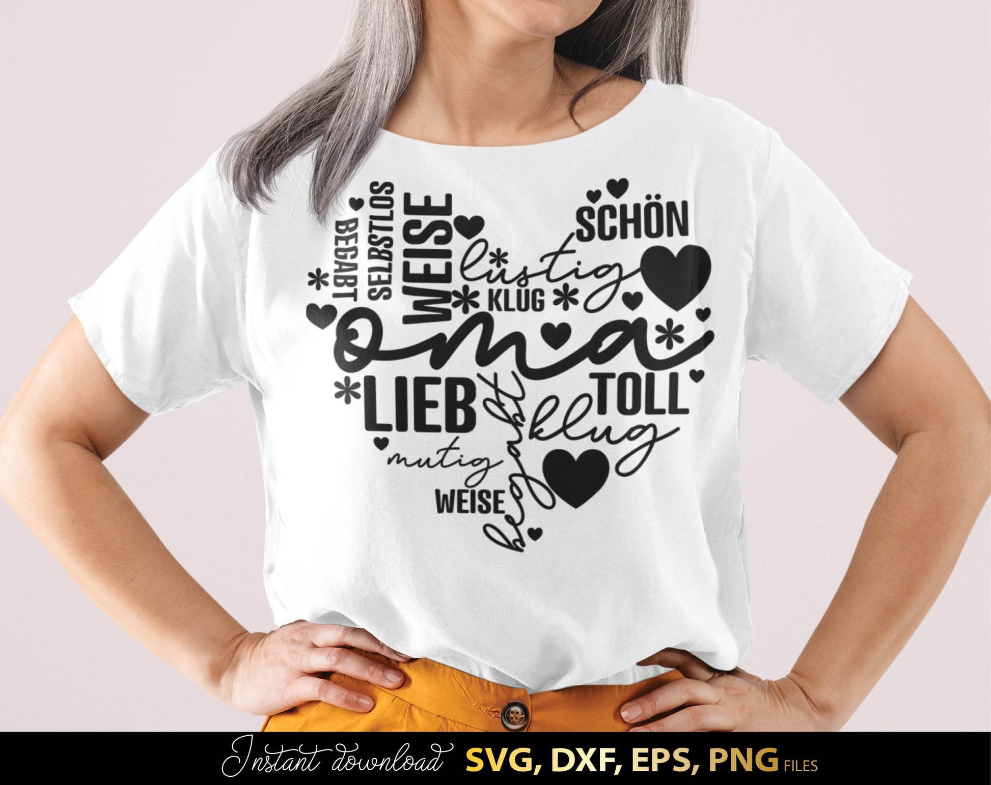 German Oma Liebe Plotter file.SVG, PNG, EPS and DXF files included. Compatible with Cricut, Silhouette and others machines. Use for sublimation or laser cut projects as well. Buy now for a good - discount price. Enjoy!