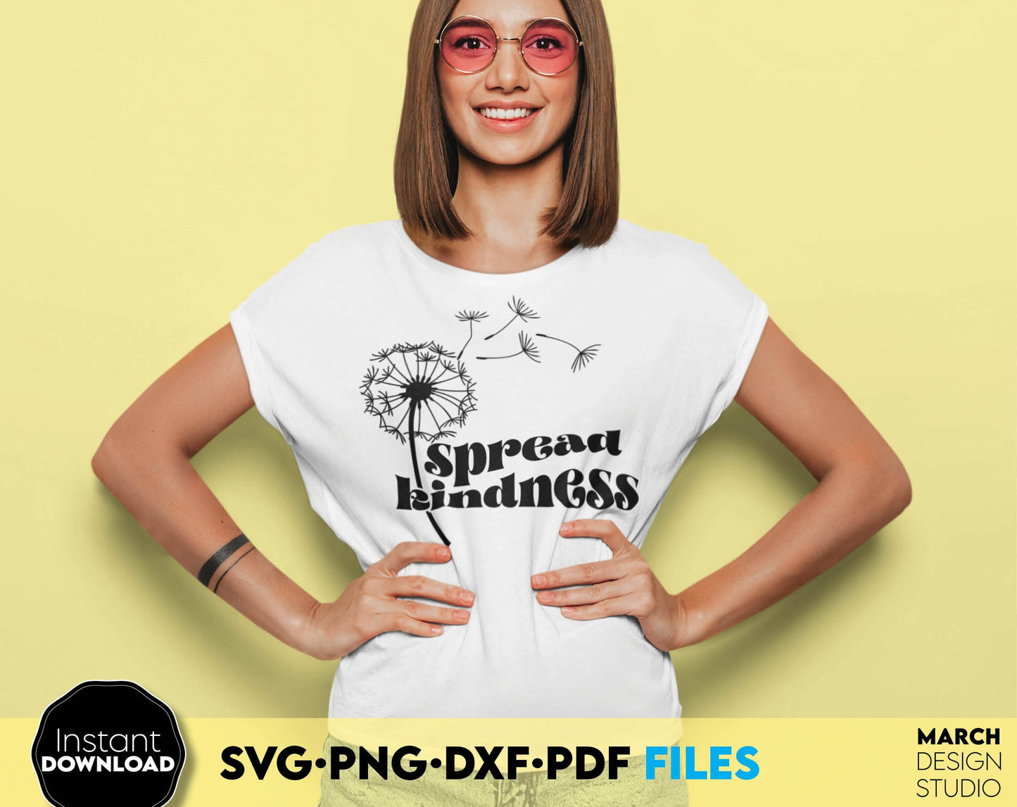 Spread kindness design for a shirt or other gift of your choice for your loved ones. SVG, PNG, JPG, DXF file formats allow this design to be used for a variety of your projects. Compatible with Cricut, Silhouette, Glowforge machines.