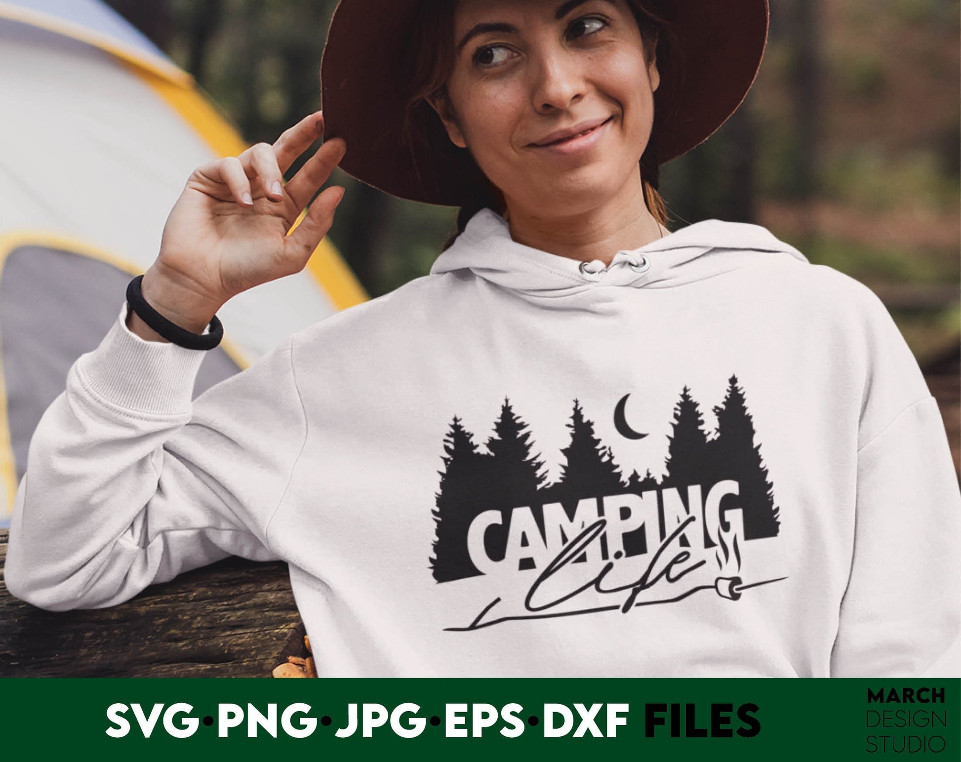 Camping shirts designs for your family or friends trip. SVG, PNG, JPG, EPS, DXF files included. Compatible with Cricut, Silhouette or other machines. Cut from vinyl, use for sublimation or laser cut projects. Buy now for a good price and enjoy!