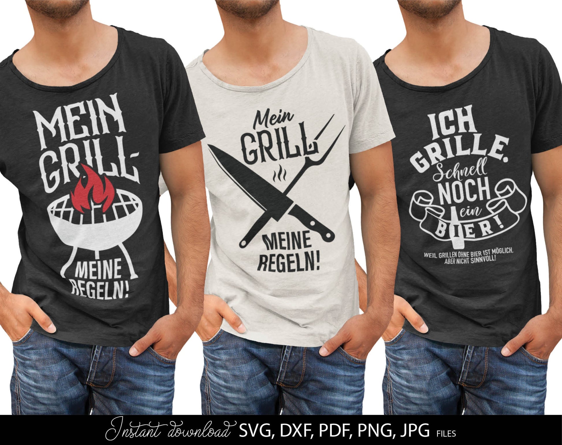 German plotter file for German Grill Papa. SVG DXF PDF PNG JPG files included. Cut from vinyl, use for sublimation or laser cut projects. Great gift for papa. Compatible with Cricut, Silhouette or other machines. Buy now for a good price and enjoy!