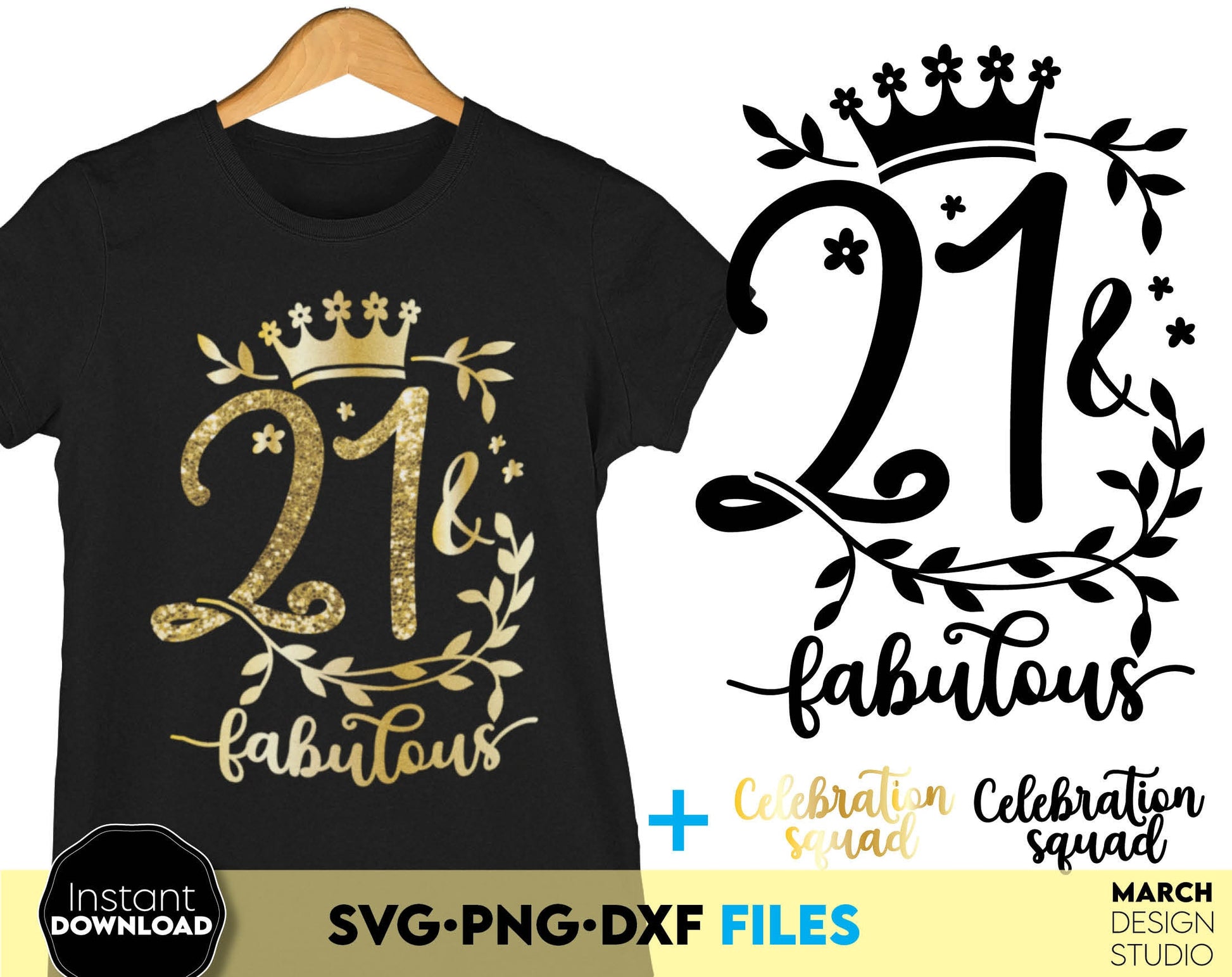 Trendy Cheers to 21st Birthday shirt design you can use them to surprise and delight your loved ones on an important event in life. Files in various formats allow you to use design for engraving on glass, making shirts, mugs or pillows. Buy now!