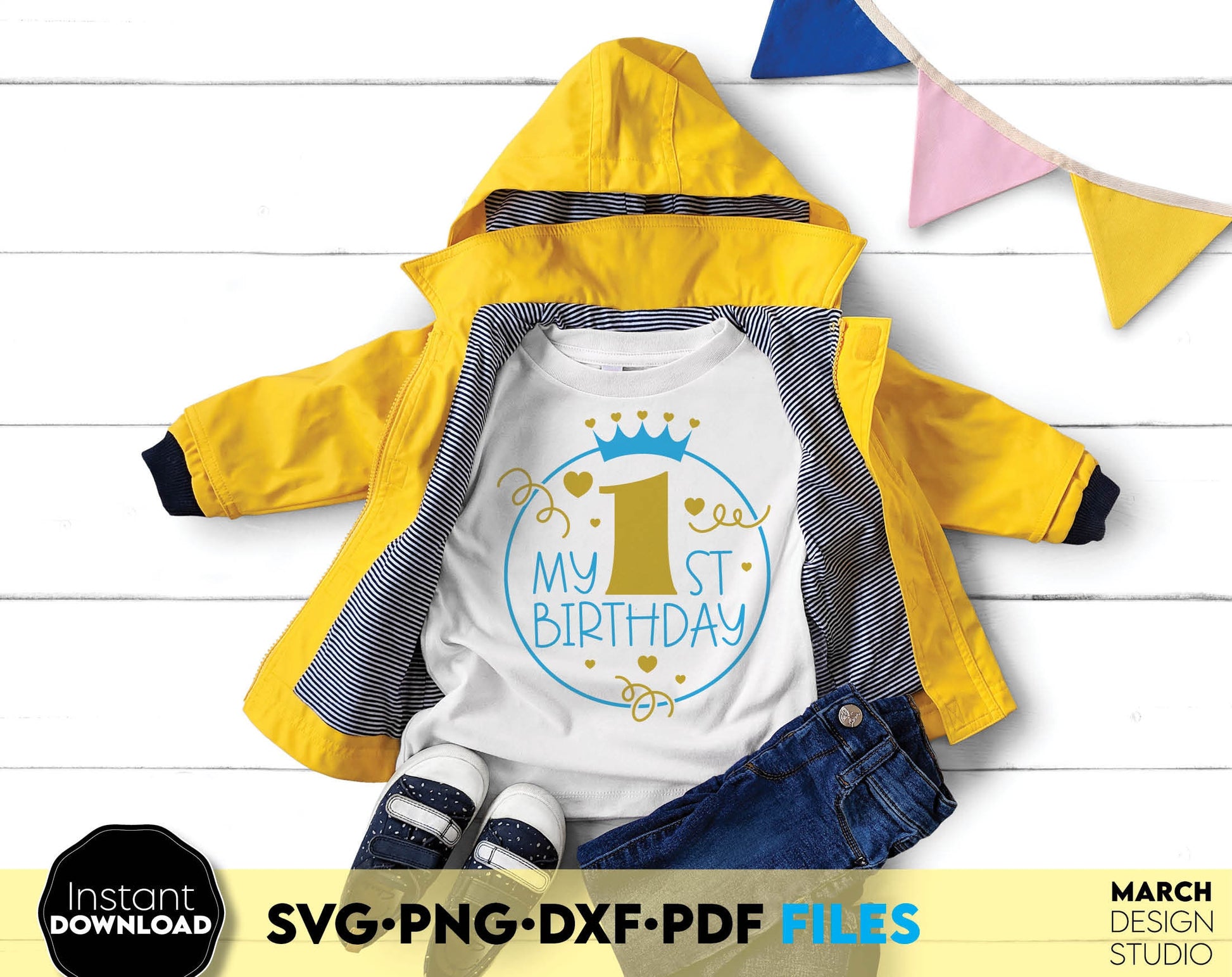 Kids Birthday numbers 1 - 10 for Your Boys and Girls Birthday shirts. SVG, PNG, DXF, PDF files included. Cut from vinyl, use for sublimation or laser cut / grave projects. Compatible with Cricut, Silhouette or other equipment. Buy now and enjoy!