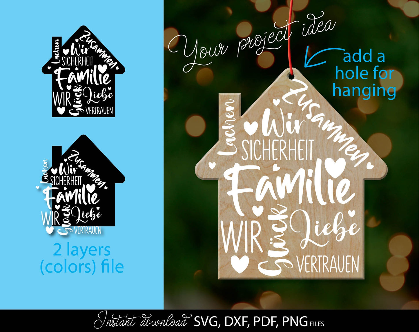 familie poster zuhause freude svg familie geschenk svg German Home Plotter Files Svg Png German Familie Svg Png Laserdatei zuhause