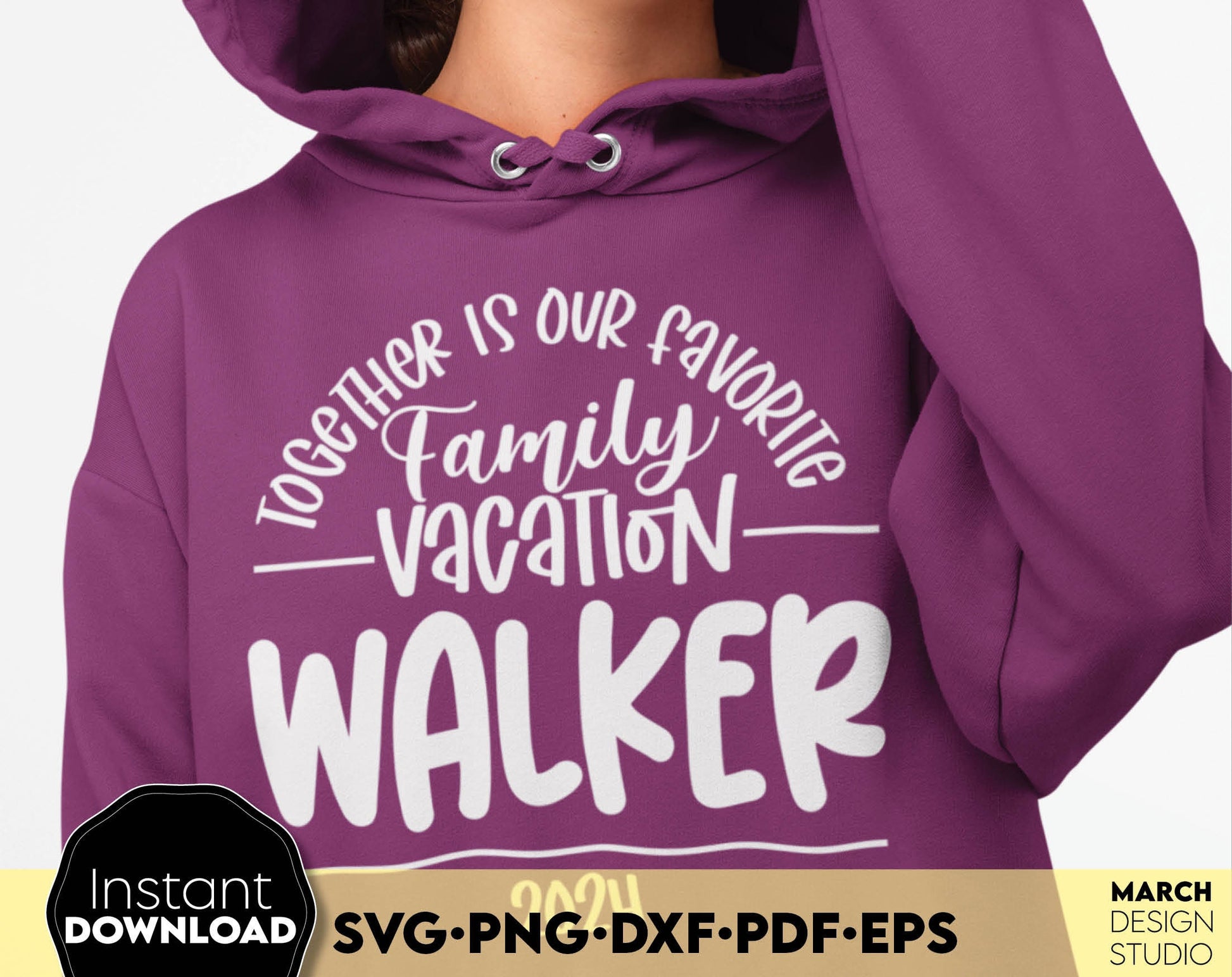 Together is our favorite Family Vacation custom matching shirts design. SVG PNG DXF PDF EPS files included. Compatible with Cricut, Silhouette or other equipment. Cut from vinyl, use for sublimation or laser cut or grave projects. Buy now and enjoy!