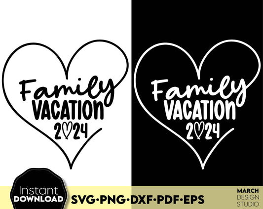 Family Vacation SVG | Family Beach Vacation SVG | Summer Vibes SVG | Family Weekend Shirt svg | Matching Family Vacation Shirts svg | png