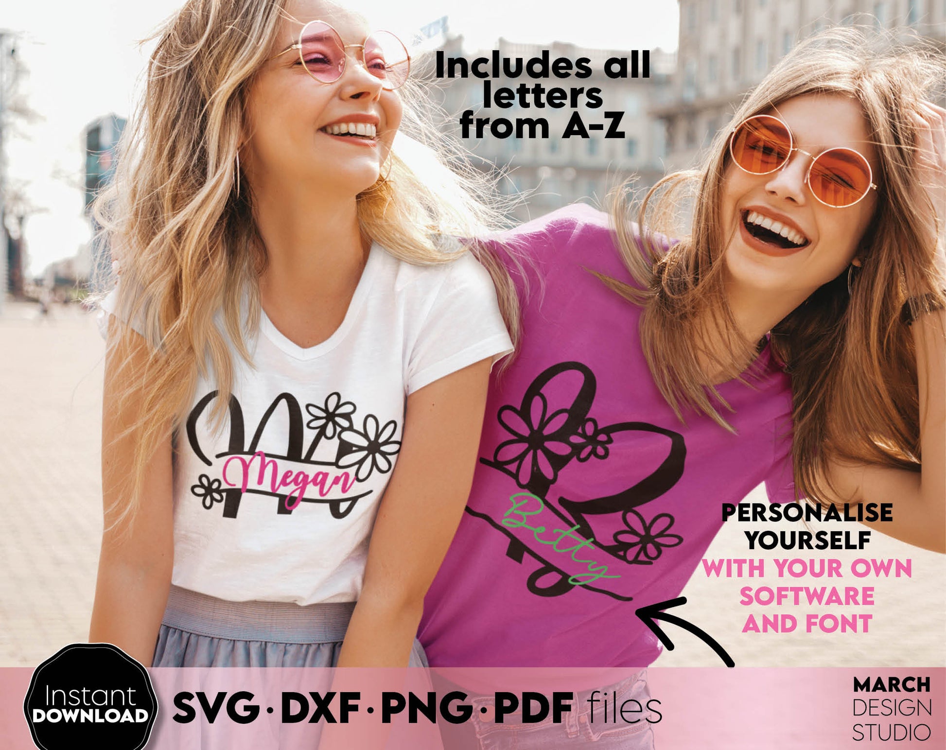 Flourish Letters Alphabet font you can use to surprise your loved ones. Just click ADD TO CARD. You can use Floral monogram font to make gifts for various important events, like - Christmas, Birthdays, Weddings, etc. Compatible with Cricut. Enjoy!