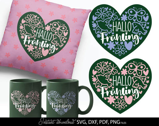 Plotterdatei frühling Plotterdatei Ostern and Plotter Files for Spring craft ideas. 5 files format included. Compatible with Cricut, Silhouette. Cut from vinyl, use for printing, sublimation or laser cut projects. Buy now for a good price and enjoy!