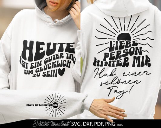 Positive Zitat Wavy font Boho style design. SVG DXF PNG PDF files included. Compatible with Cricut, Silhouette or sublimation printers. Cut from vinyl, use for sublimation or laser cut or grave projects. Buy now for a good price and enjoy!