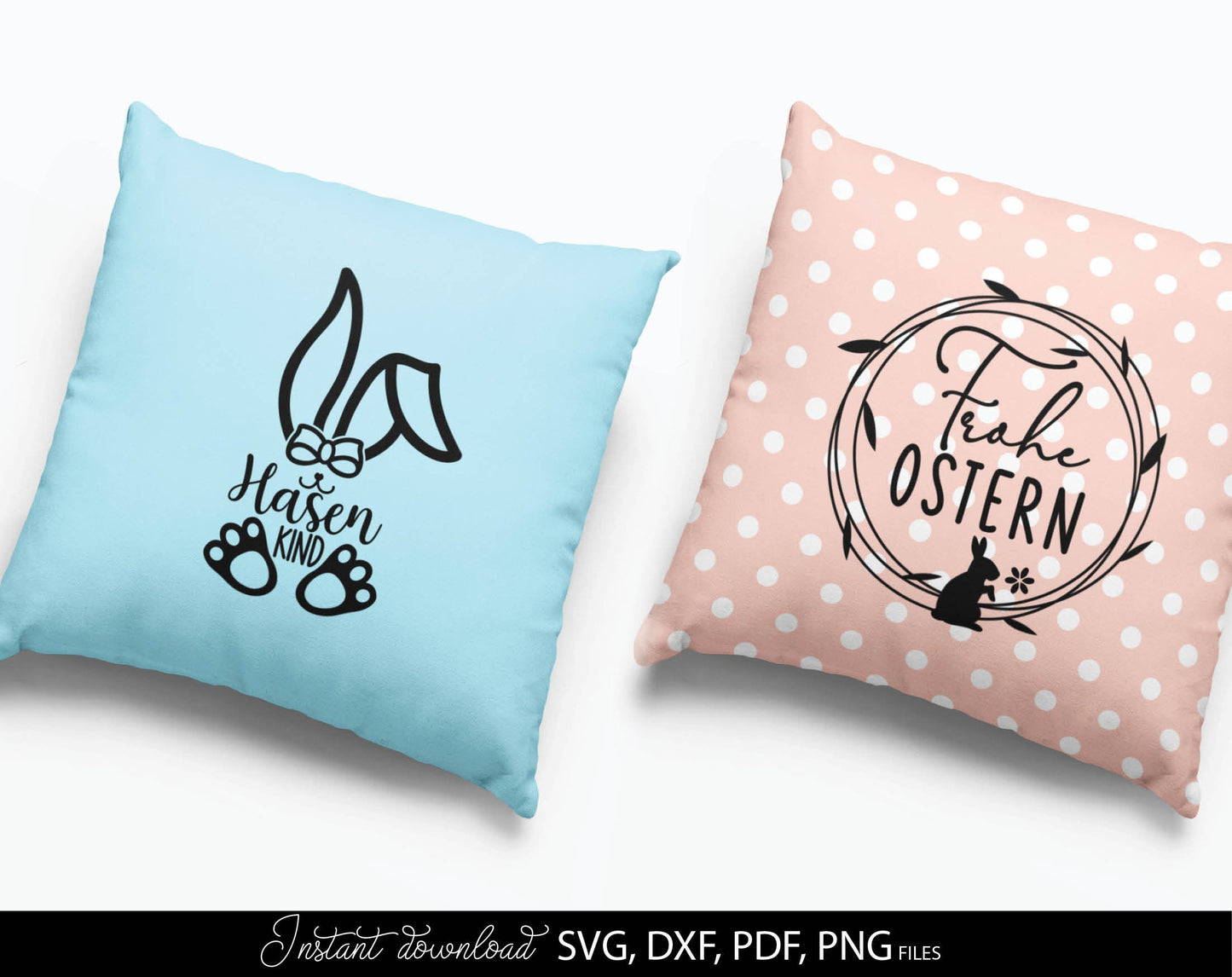 German Ostern Plotter File SVG DXF PNG and PDF files included. Spring Bunny Heart Botanical Egg | Cricut Silhouette Download Plotting Bundle. Compatible with Cricut, Silhouette and others machines. Use for sublimation or laser cut projects as well.