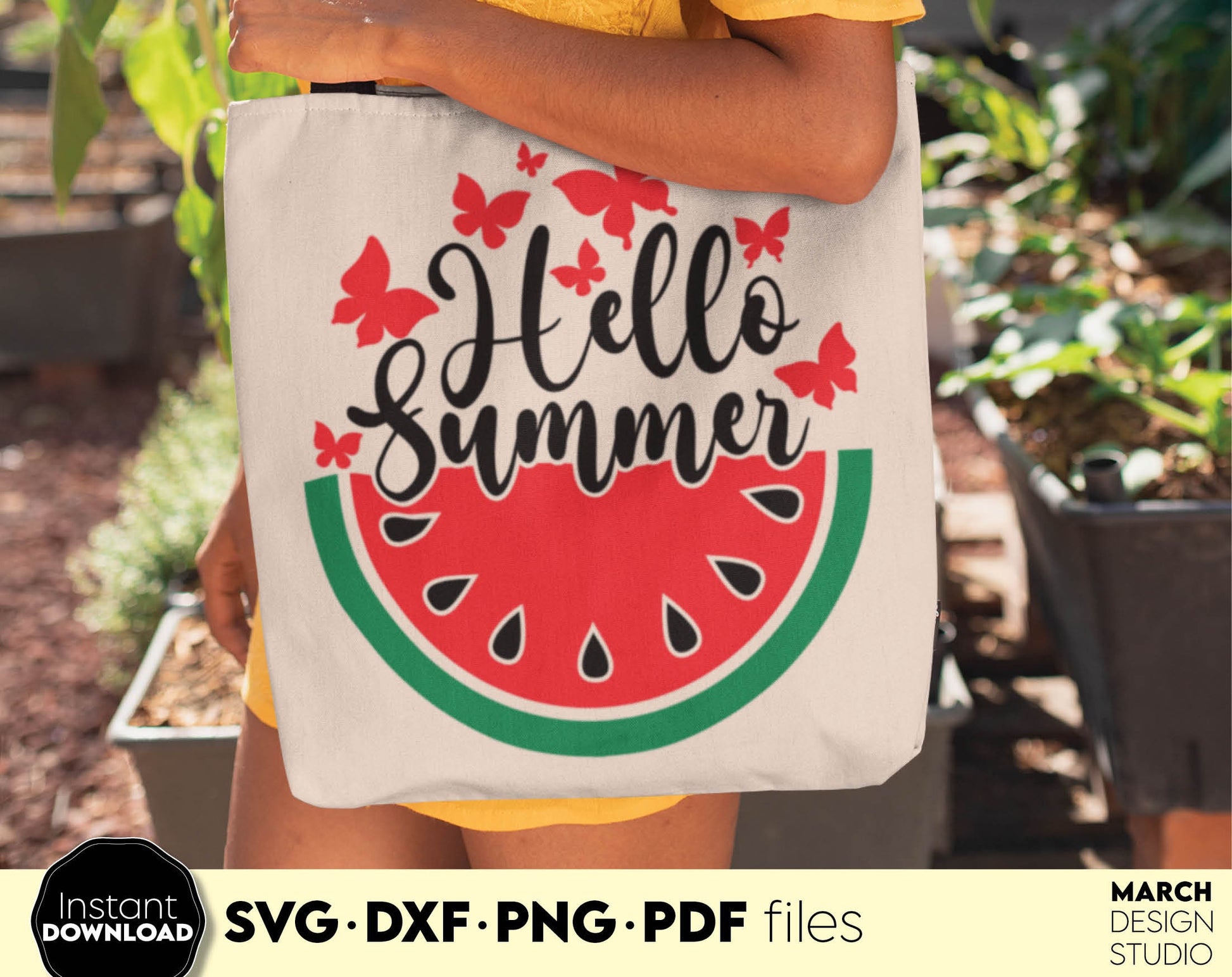 Hello summer design for Your funny summer shirt or decoration. SVG DXF PNG PDF files included. Compatible with Cricut, Silhouette or other equipment. Cut from vinyl, use for sublimation or laser cut / grave projects. Buy now for a good price, enjoy!