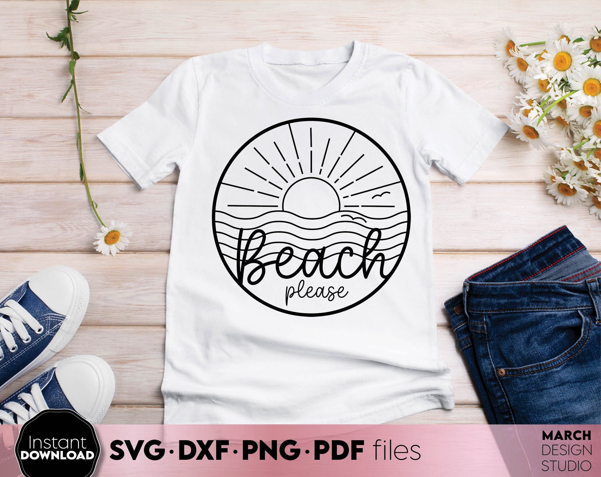 Beach please design for Your summer or summer trip shirts design. SVG DXF PNG PDF files included. Compatible with Cricut, Silhouette or other equipment. Cut form vinyl, use for sublimation or laser cut or grave projects. Buy now for a good price