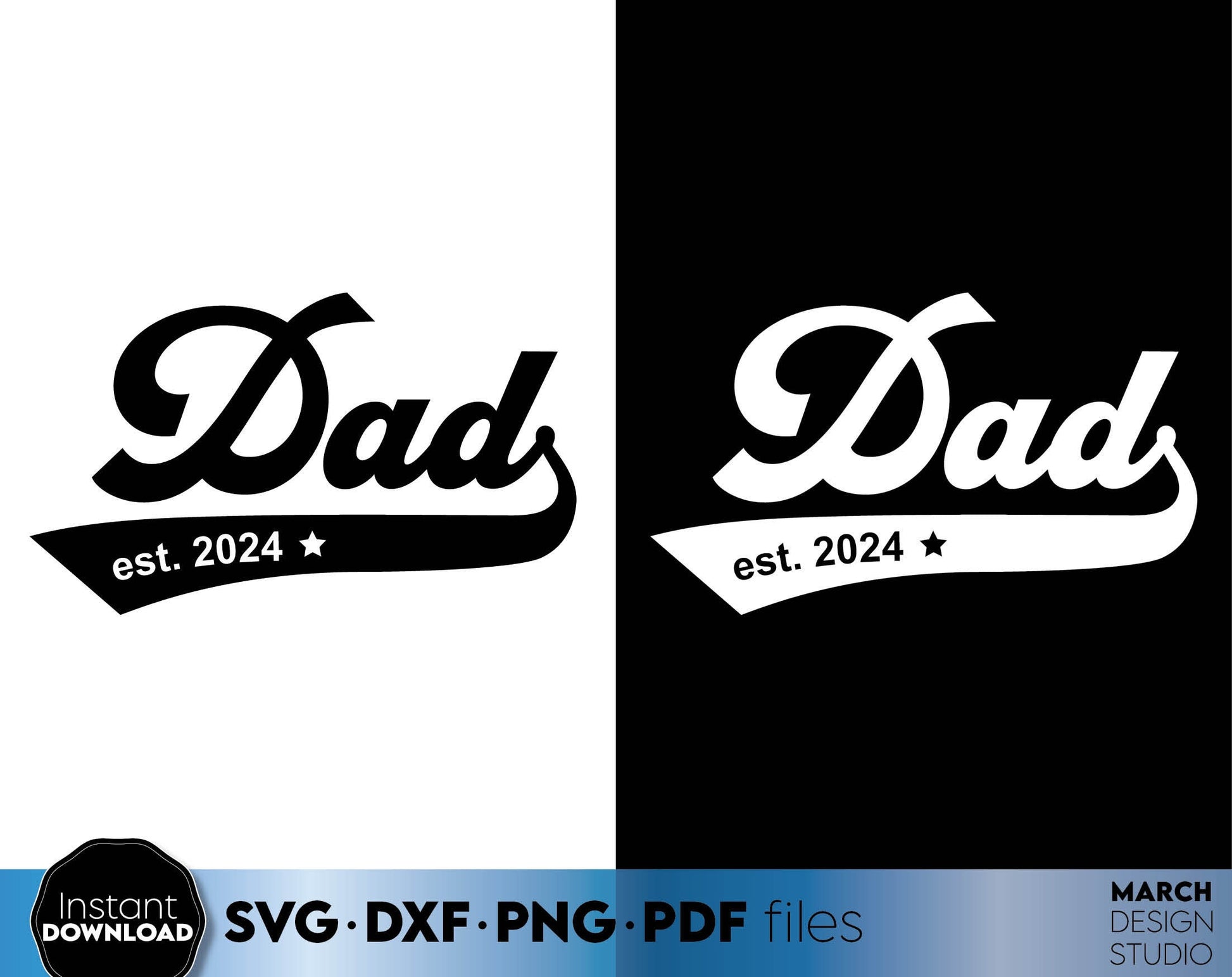 Our first Fathers Day shirts design bundle. Matching shirts design for dad and kids. SVG DXF PNG PDF files included. Compatible with Cricut, Silhouette, sublimation printers and laser cut or grave machines. Buy now for a good price and enjoy!