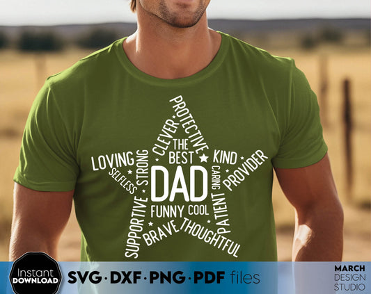 Trendy shirt design for Your Dad birthday or Fathers Day gift ideas. SVG DXF PNG PDF files included. Compatible with Cricut, Silhouette, sublimation printers. Cut from vinyl, use for sublimation or laser cut or grave projects. Buy now and enjoy!