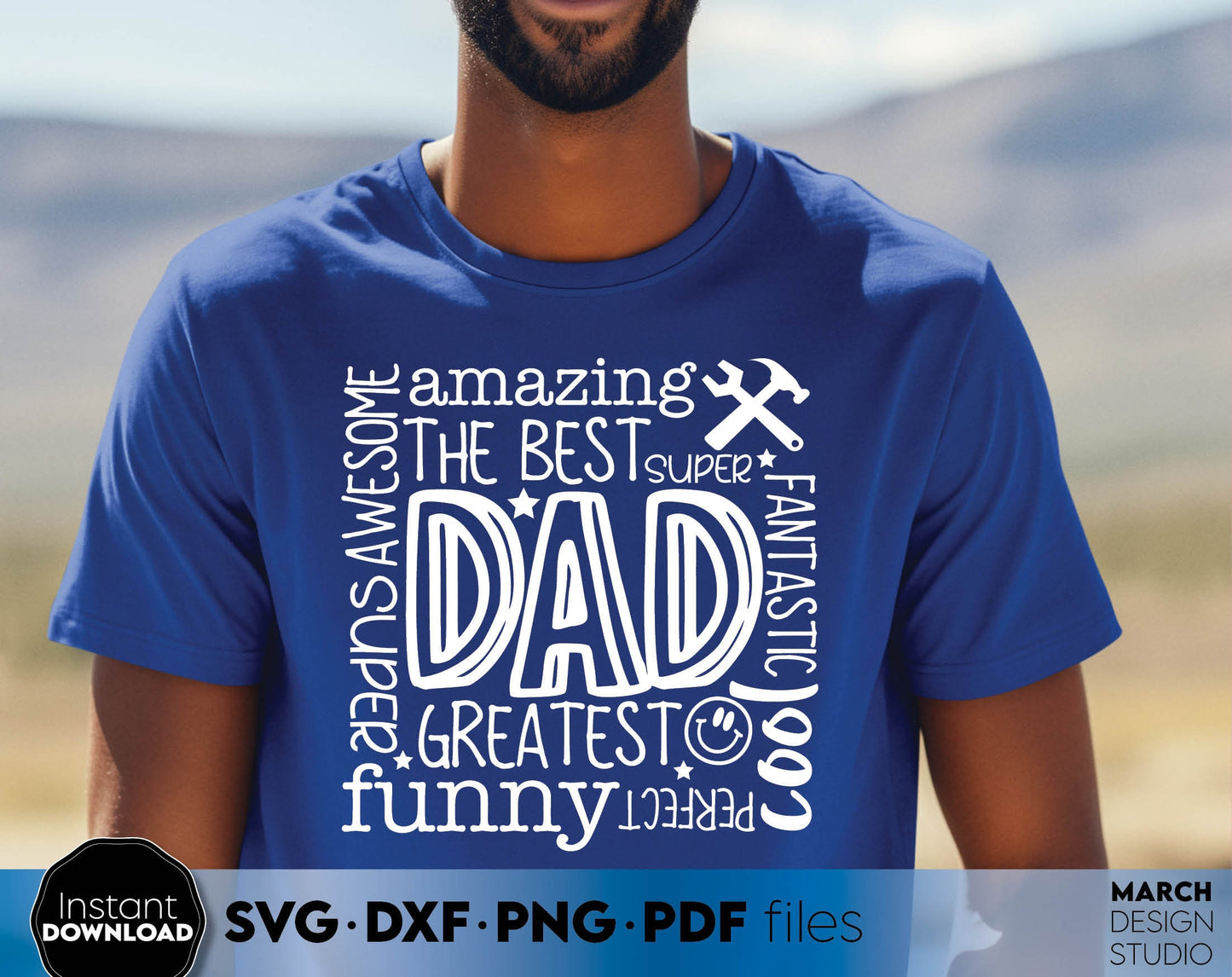 Trendy shirt design for Your Dad birthday or Fathers Day gift ideas. SVG DXF PNG PDF files included. Compatible with Cricut, Silhouette, sublimation printers. Cut from vinyl, use for sublimation or laser cut or grave projects. Buy now and enjoy!