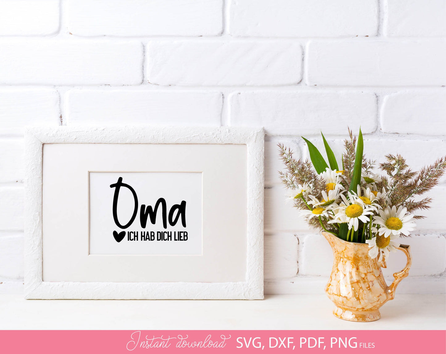 German Oma Plotter File bundle. SVG DXF PDF PNG EPS files included. Compatible with Cricut, Silhouette, sublimation printers or laser cut or grave machines. Cut from vinyl, use for sublimation or laser cut projects. Buy now for a good price, enjoy!