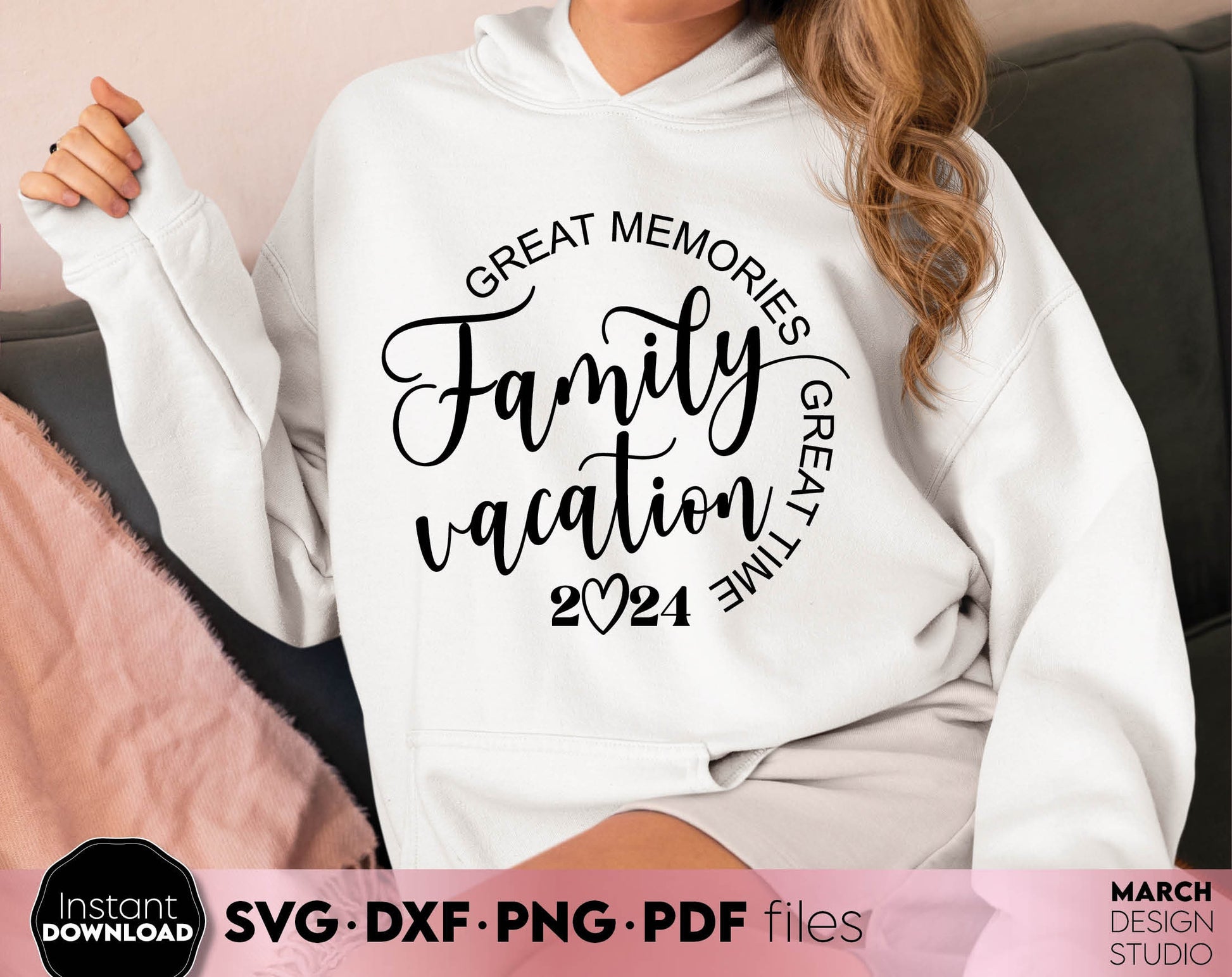 Great Memories Great Time Family Vacation Shirts design. SVG PNG DXF PDF files included. Compatible with Cricut, Silhouette or other equipment. Cut from vinyl, use for sublimation or laser cut/ grave projects. Buy now for a good price and enjoy!