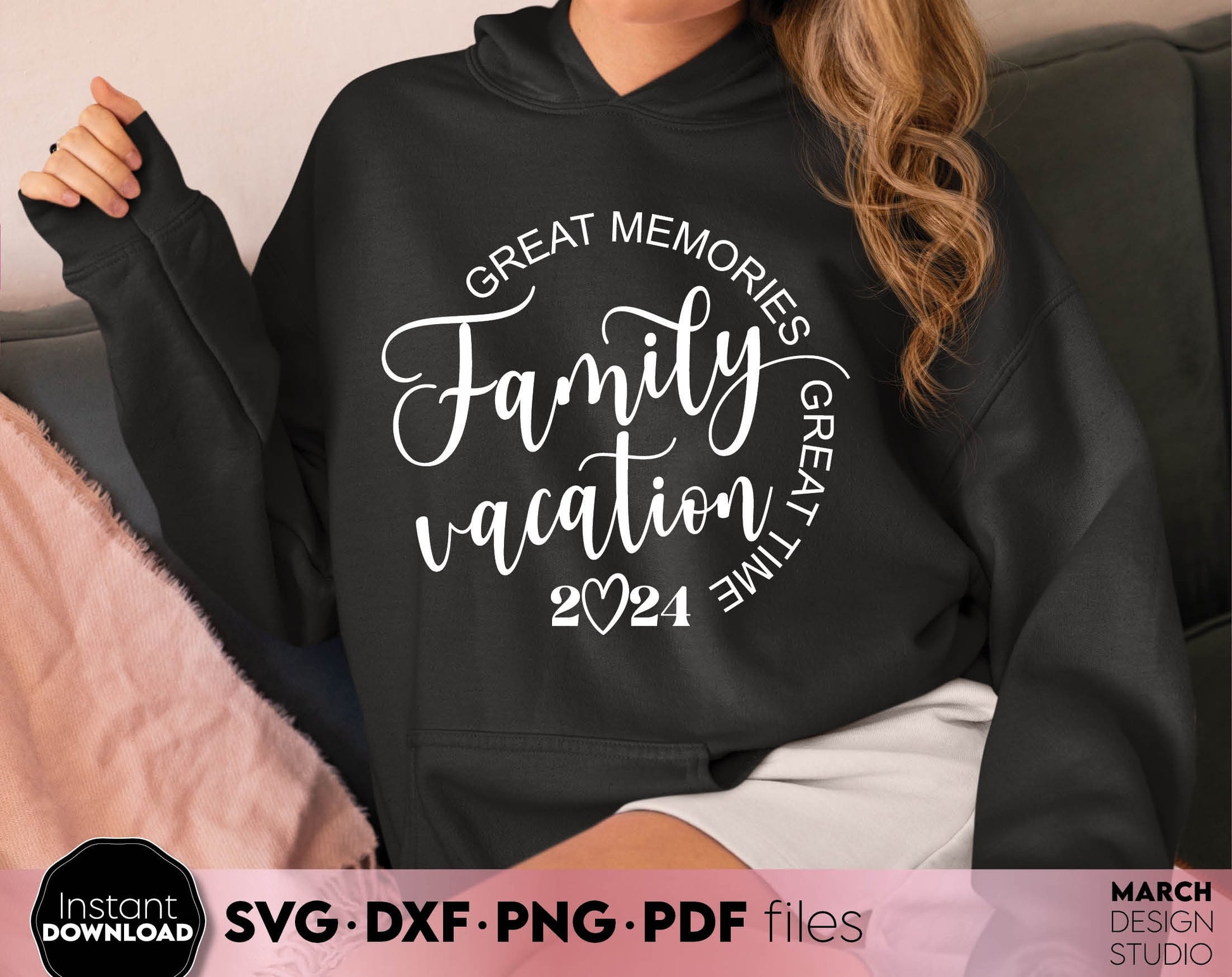 Great Memories Great Time Family Vacation Shirts design. SVG PNG DXF PDF files included. Compatible with Cricut, Silhouette or other equipment. Cut from vinyl, use for sublimation or laser cut/ grave projects. Buy now for a good price and enjoy!