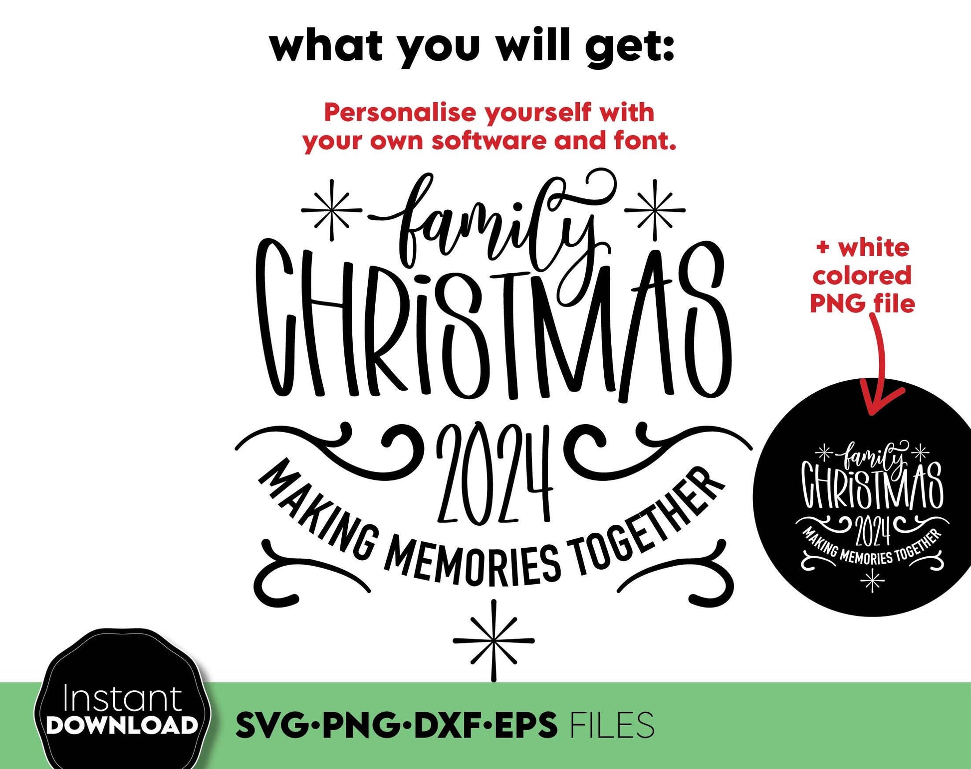 Family Christmas Shirts SVG - Family Christmas Shirts SVG - Make Memories Together - Matching Family Christmas - Custom Christmas Shirt