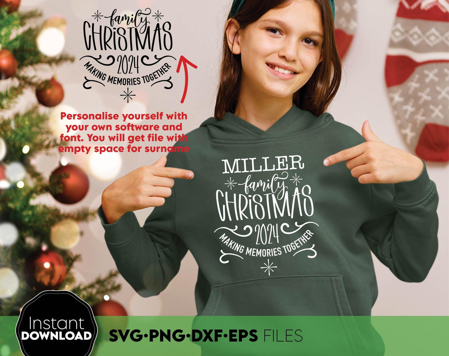 Family Christmas Shirts SVG - Family Christmas Shirts SVG - Make Memories Together - Matching Family Christmas - Custom Christmas Shirt