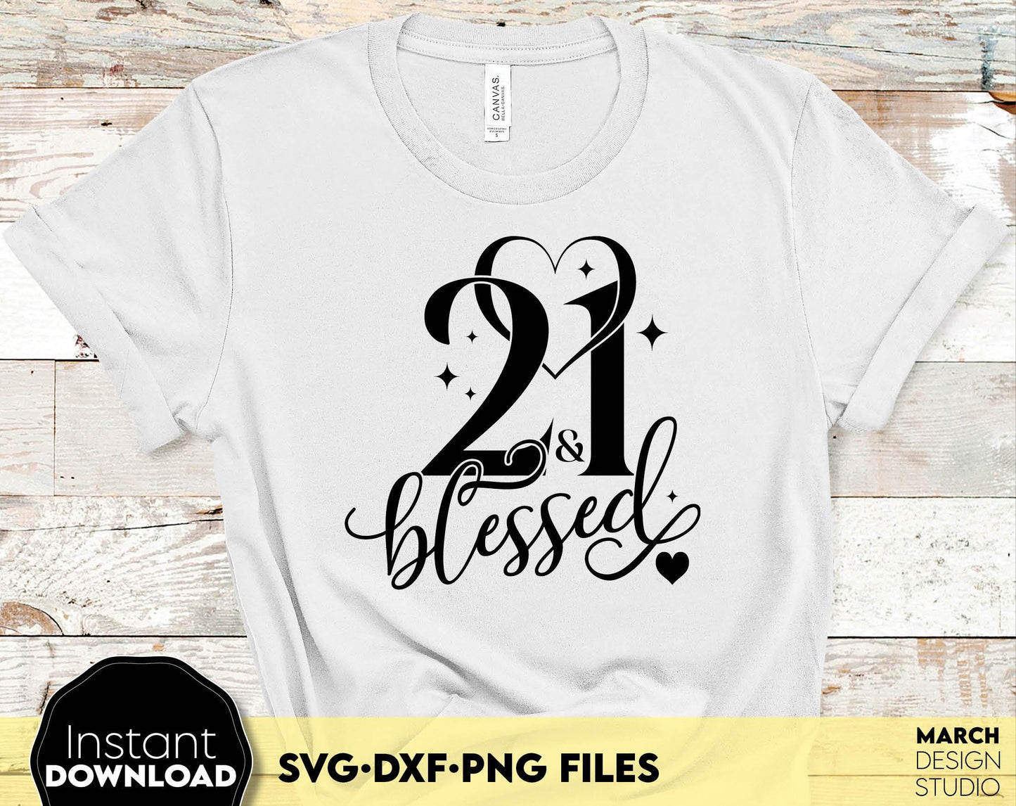 Blessed by God for 60 Years gold glittered and black Birthday shirt design. SVG DXF PNG files included. Compatible with Cricut, Silhouette or other equipment. Cut from vinyl, use for sublimation or laser cut or grave projects. Buy now and enjoy!