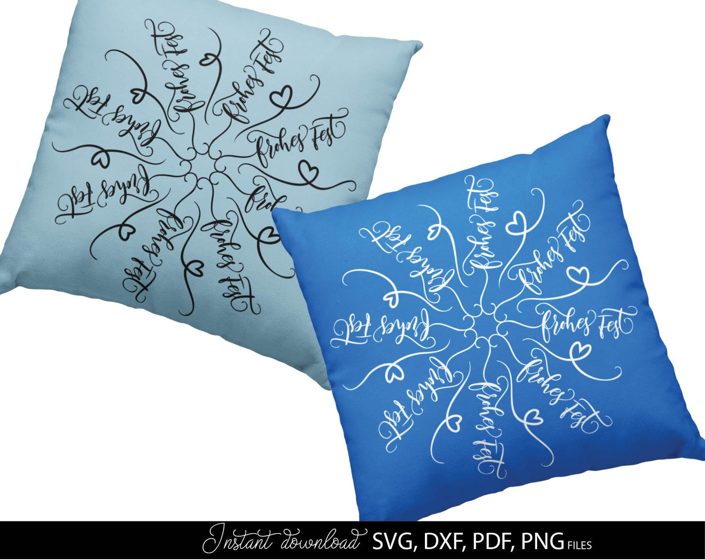 Frohe Weihnachten snowflake for Your Christmas window decor. SVG DXF PDF PNG files included. Compatible with Cricut, Silhouette or other equipment. Cut from vinyl, use for sublimation or laser cut or grave projects. Buy now for a good price and enjoy