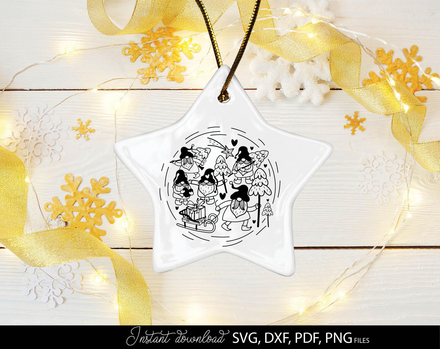 Plotterdatei Wichtel for Your Christmas deko. SVG DXF PDF PNG files included. Compatible with Cricut, Silhouette, printers etc. Cut from vinyl, use for sublimation, laser cut or kerzen stickers making projects. Buy now for a good price, enjoy!