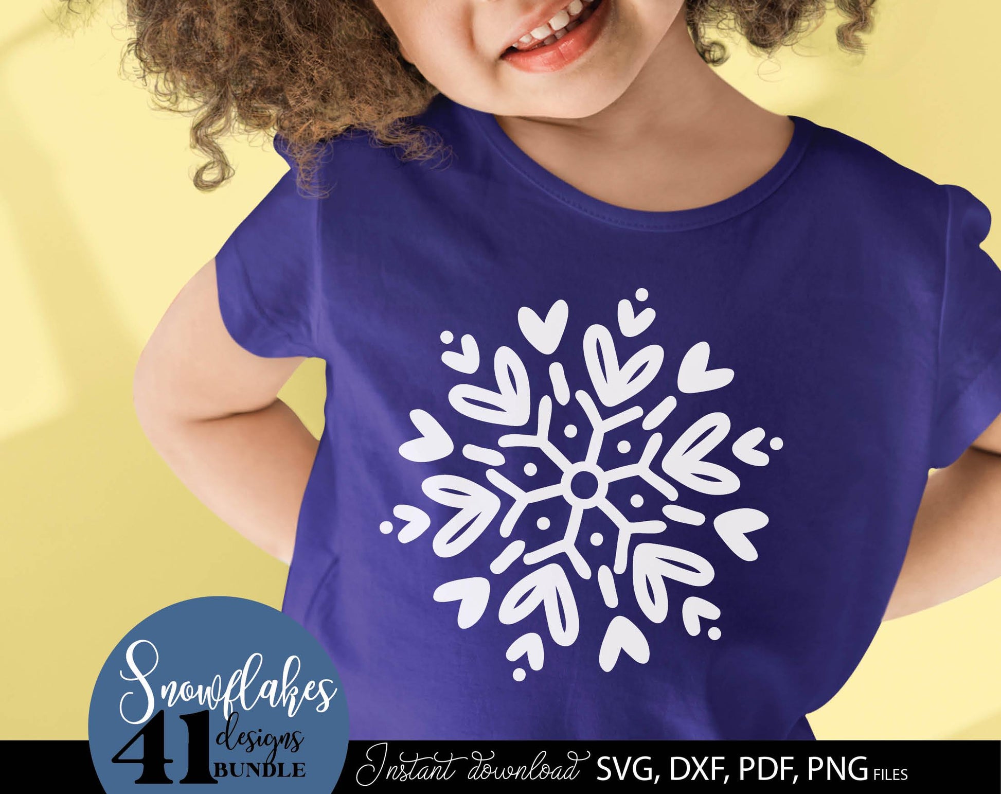 Schneeflocke Plotterdatei Bundle for Your Weihnachtsdeko projects. SVG DXF PDF PNG files included. Compatible with Cricut, Silhouette. Cut form vinyl, use for sublimation, printing as candles tattoo or laser cut projects. Buy now for a good price!