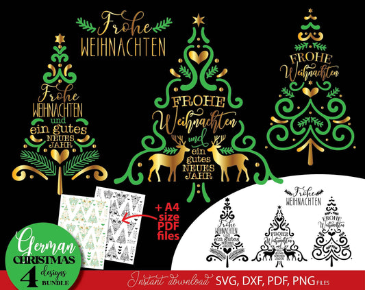 Weihnachtsbaum Weihnachten PDF Vorlage kerzen tattoo. SVG DXF PDF PNG files included. Compatible with Cricut, Silhouette. Cut from vinyl, use for sublimation, laser cut, kerzen tattoo or other projects. Buy now for a good price and enjoy!