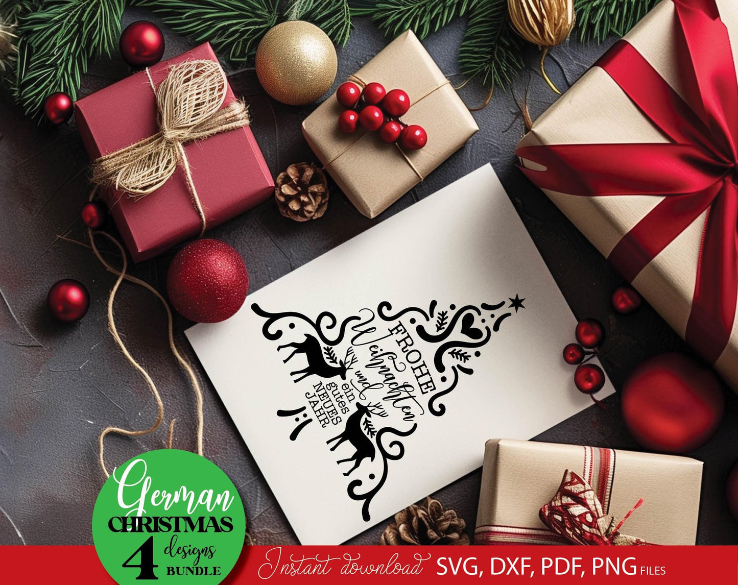 Weihnachtsbaum Weihnachten PDF Vorlage kerzen tattoo. SVG DXF PDF PNG files included. Compatible with Cricut, Silhouette. Cut from vinyl, use for sublimation, laser cut, kerzen tattoo or other projects. Buy now for a good price and enjoy!