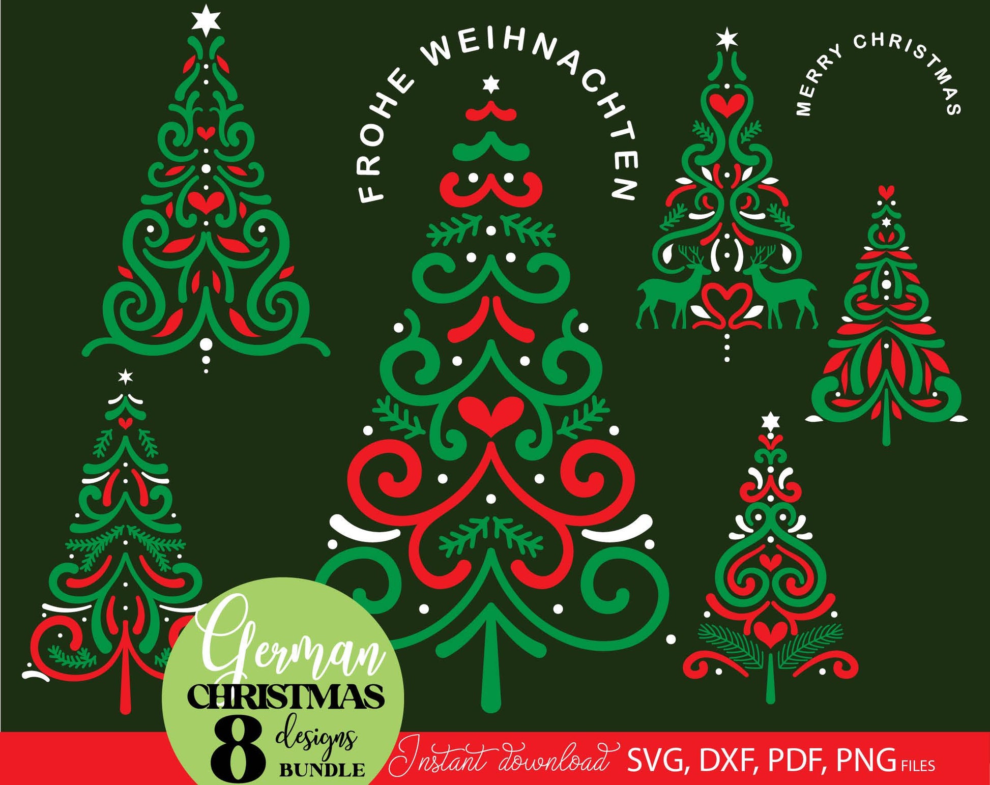 Weihnachtsbaum Weihnachten PDF Vorlage kerzen tattoo. SVG DXF PDF PNG files included. Compatible with Cricut, Silhouette. Cut from vinyl, use for sublimation, laser cut, kerzen tattoo or other projects. Buy now for a good price and enjoy!