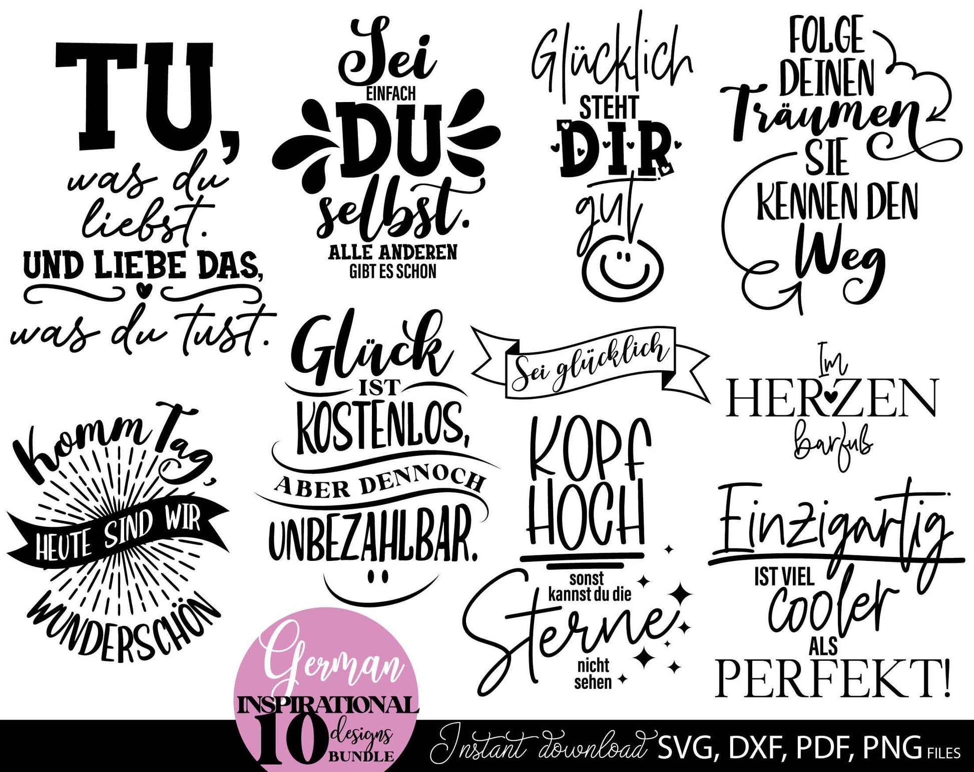 LUSTIGE SPRÜCHE Plotterdatei Bundle, tasche zitate svg png, markttasche svg png, lustige tasche svg. Use with Cricut Silhouette Studio, UV DTF or other machines. Use for laser as well. Buy now for a good price and enjoy!