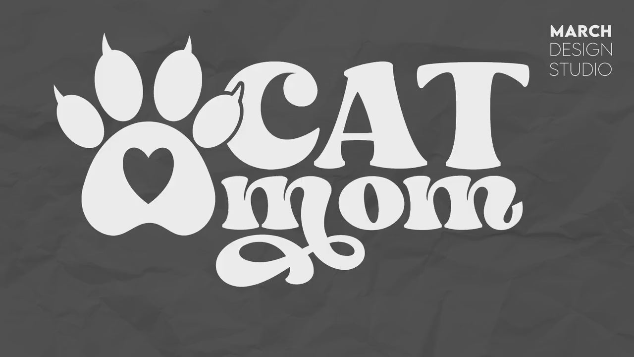 Cat Mom svg | Cat Mama svg | Cat Lover svg | Fur Mama svg | Cat Paw svg | Cat mom svg files for Cricut | Cat Sublimation | Digital Download