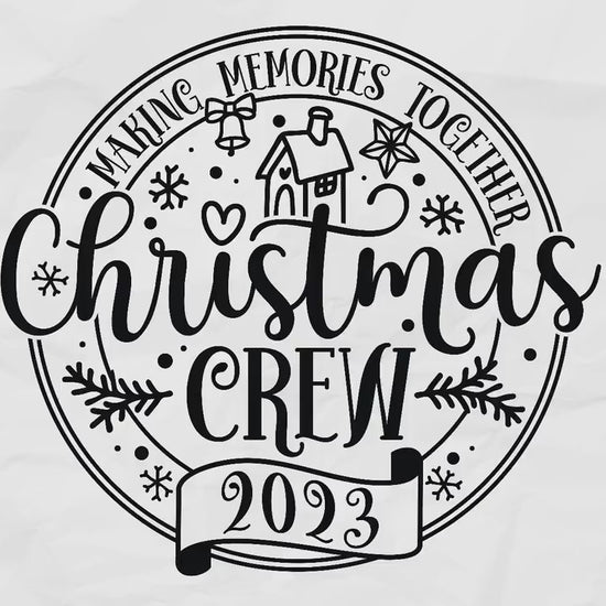 Christmas Crew 2023 SVG PNG - Christmas Crew svg - Family christmas SVG - Silhouette, Png Sublimation, Digital Download