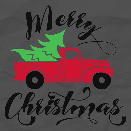 Christmas truck svg | christmas truck clipart | christmas truck and tree svg | vintage christmas truck svg | merry christmas svg, truck svg