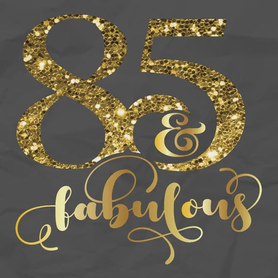 85 And Fabulous svg 85 birthday party crew svg 85th birthday svg eighty-five birthday shirt 85th birthday gift files for Cricut Silhouette