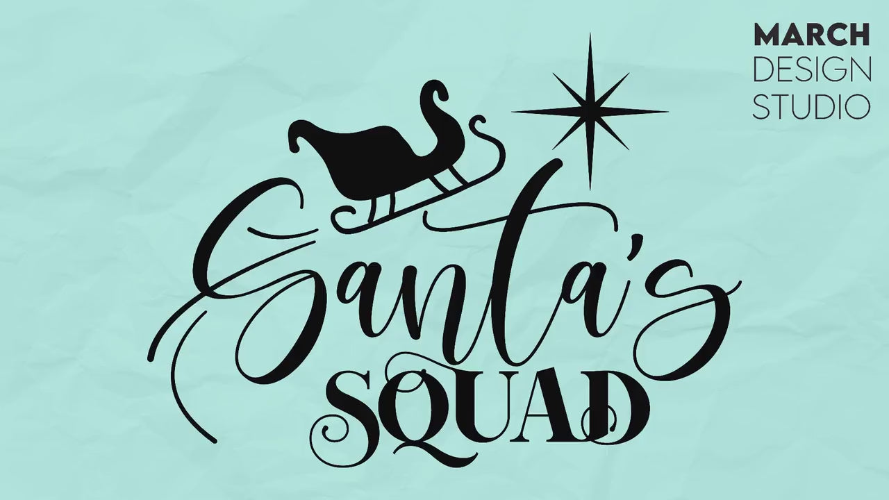 Santa's Squad SVG | Santa's Squad Png | Christmas Svg Shirts | Kids Christmas svg | Christmas Ornaments | Files For Cricut Christmas Png